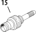 Fluid Adj. knob HP-SAR