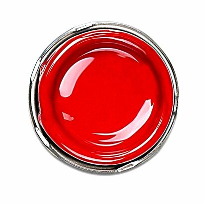 Custom Creative Enamel Pinstripe Light Red