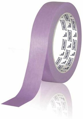 Deltec Maskeertape Purple 24mm x 50m