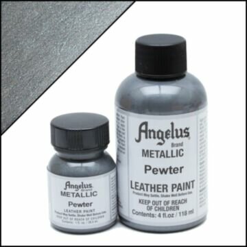 Angelus leather paint  Pewter 29.5ml