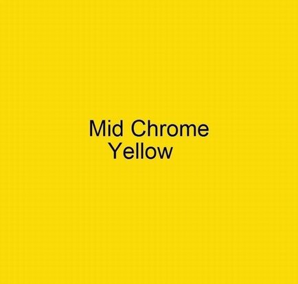 Craftmaster Signwriting paint Mid Chrome Yellow