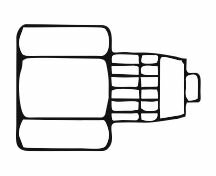 4X6 HOSE CONNECTION G1/4 MALE THREAD