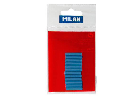 Milan spare erasers blue (hard) 