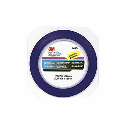 3M 471+ Fine line tape blue 3mm