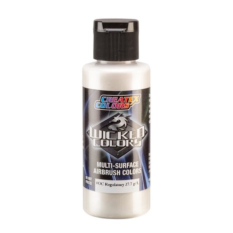 Wicked Metallic White Coarse 60ml