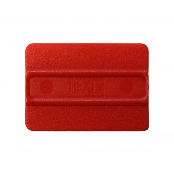 PLASTIC SQUEEGEE, SOFT RED